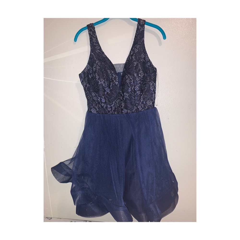 A mid thigh dress